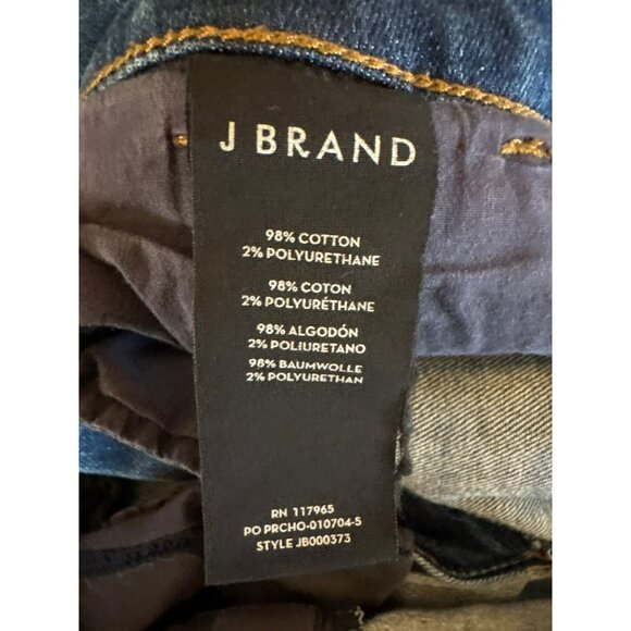 J Brand Amelia Slim Straight Leg Mid-Rise Ankle Jeans Size 27 - Picture 4 of 7